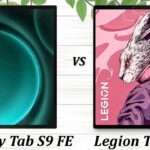 Samsung Galaxy Tab S9 FE 5G vs Lenovo Legion Tab 2024