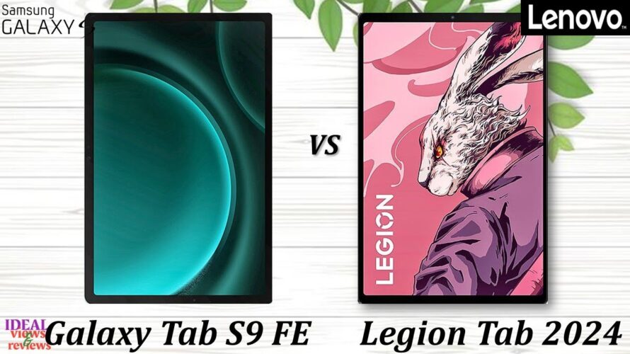 Samsung Galaxy Tab S9 FE 5G vs Lenovo Legion Tab 2024