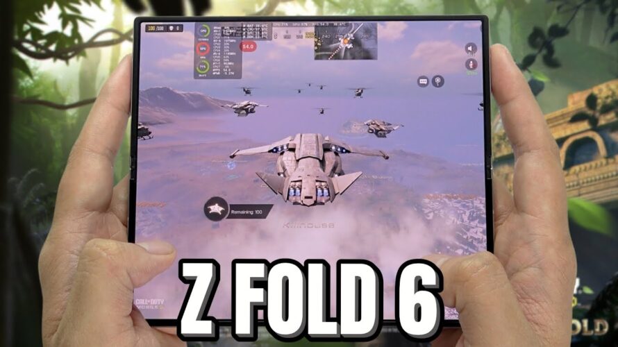 Samsung Galaxy Z Fold 6 test game Call of Duty Mobile CODM | Snapdragon 8 Gen 3