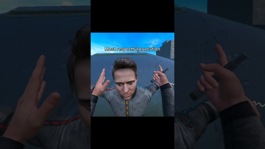 Watch till the end💀#shorts #funny #vr #gaming #oculusquest2 #bonelab #viralvideo #fyp #memes
