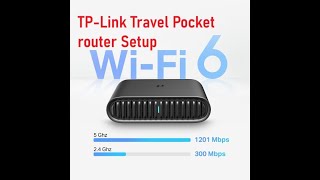 AX1500 Wi Fi 6 Portable Travel 4G WiFi Router Setup | 4G Pocket Router | 5G pocket Router