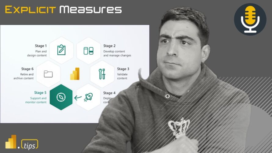 CLM Part 6 – Support & Monitor Content – Ep.355 – Power BI tips