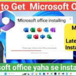 Get Microsoft office Latest Version | How to install Microsoft Office | Get Microsoft office 365