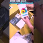 Google Cloud Arcade Champions Milestone Swags Kit Unboxing #innovativedeveloper #googlecloudswags