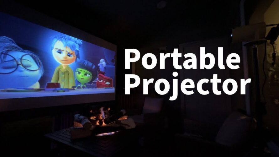 HY300 Mini Smart Projector with WIFI6 and Bluetooth