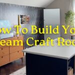 How To Build Your Dream Craft Room (+ DIY Fabric Cutting Table)