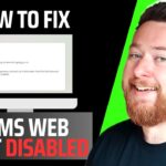 How to fix Microsoft Teams Web Client Disabled Error!