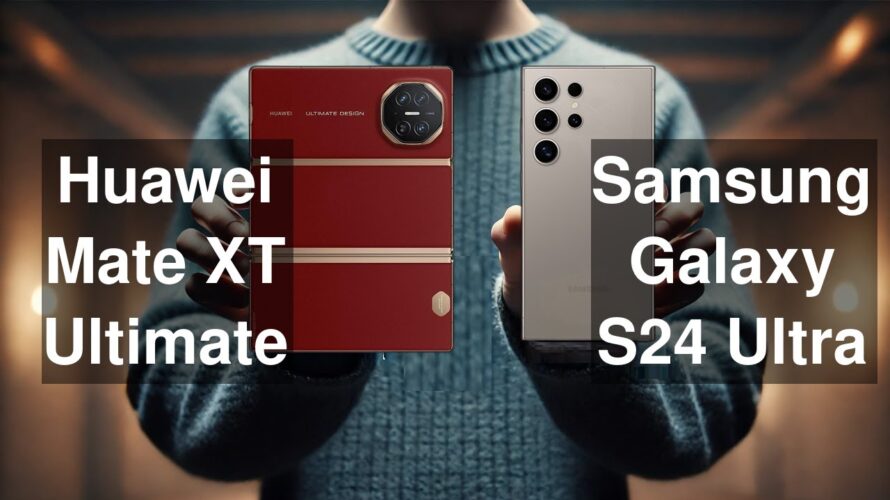 Huawei Mate XT Ultimate vs Samsung Galaxy S24 Ultra