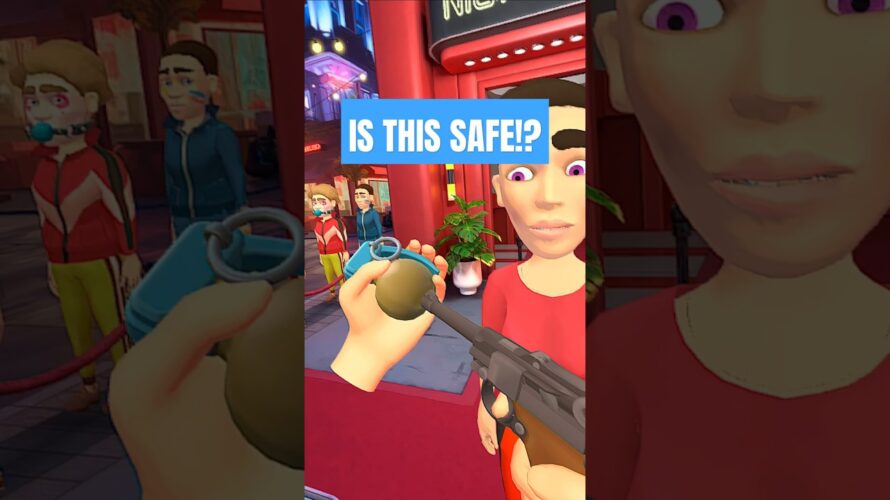 Keeping Security in I am Security VR! #vr #quest2 #quest3 #virtualrealitygame #metaquest #funnyvr