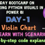 Master Python Visuals in Power BI | 7-day Bootcamp: Day 1 – Violin Chart