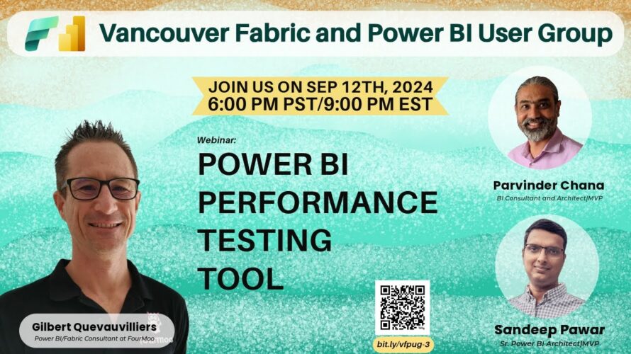 Power BI Performance Testing Tool by Gilbert Quevauvilliers
