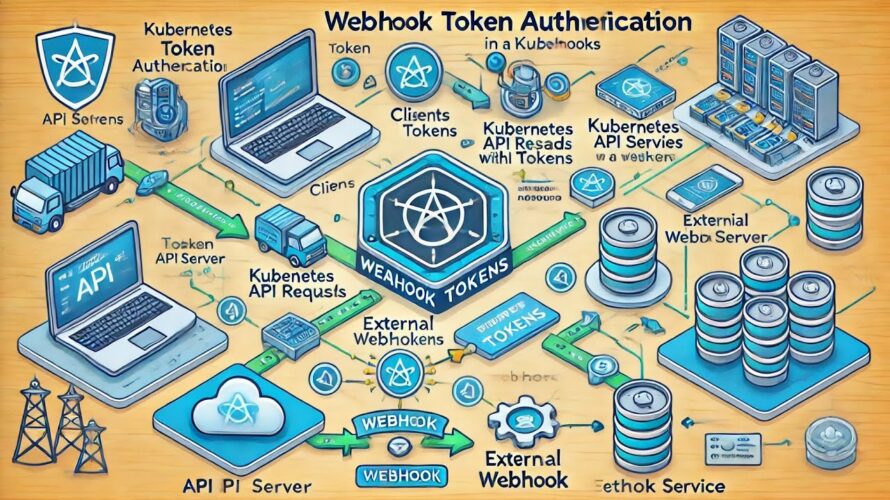 Webhook Token Authentication in Kubernetes: Simplified Guide with Diagrams