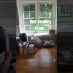 We’re Moving In #homerenovation #craftroomorganization #beadingtutorials