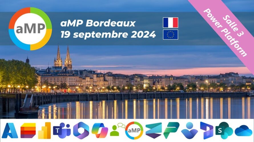 aMP Bordeaux 2024-09-19 Salle 3 Power Platform