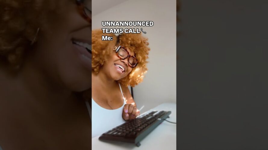 They need to make this the new ringtone! 😍 #microsoftteams #wfh   #microsoft @alexandraalisetube