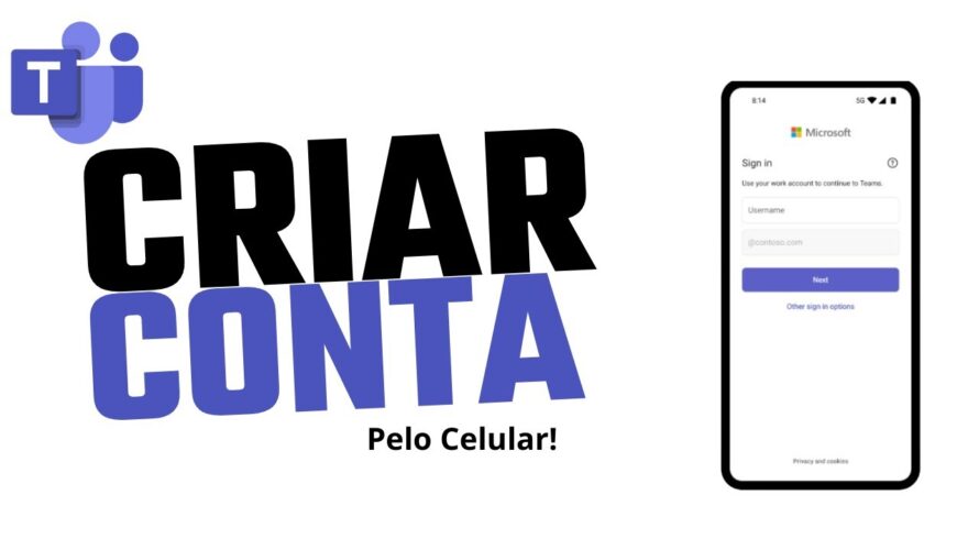 Como Criar Conta No Microsoft Teams Pelo Celular