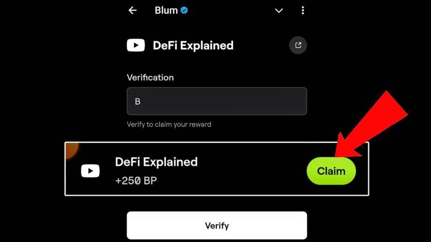 DeFi Explained Blum Code | Blum Code DeFi Explained | Blum Youtube Video Code