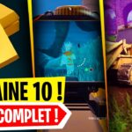 Guide Complet des Défi de la Semaine 10 Fortnite Saison 4, Astuce Quête Hebdomadaires Chapitre 5