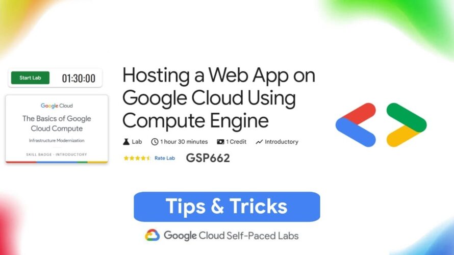 Hosting a Web App on Google Cloud Using Compute Engine | #googlecloud #generativeai #gsp662