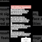 Microsoft #office #msoffice #version #developments #msoffice2010 #msofficecourse #msoffice2016