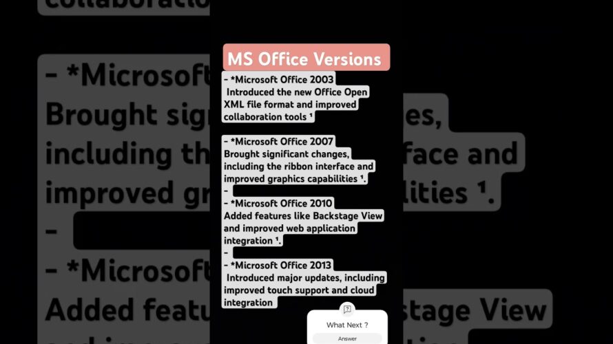 Microsoft #office #msoffice #version #developments #msoffice2010 #msofficecourse #msoffice2016