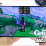 Samsung Galaxy S21 FE Genshin Impact Gaming test Update | Exynos 2100, 120Hz Display