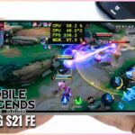 Samsung Galaxy S21 FE Mobile Legends Gaming test MLBB Update | Exynos 2100, 120Hz Display