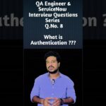 What is Authentication? #softwaretestingandautomat
