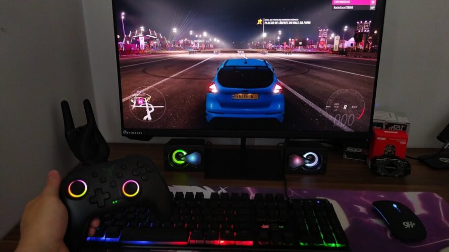A primeira vez jogando Forza no Samsung Dex 😍