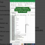 Stocks Data Type in Excel ‼️#excel #exceltech #excelformula #powerbidashboard #powerbi