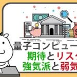量子コンピュータ銘柄の期待とリスク。強気派と弱気派の見解【2024/11/29】