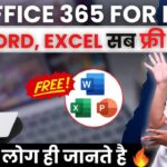 100% Free 🔥 Get Microsoft Office 365 Now | How To Use Excel, Word, PowerPoint and more for Free