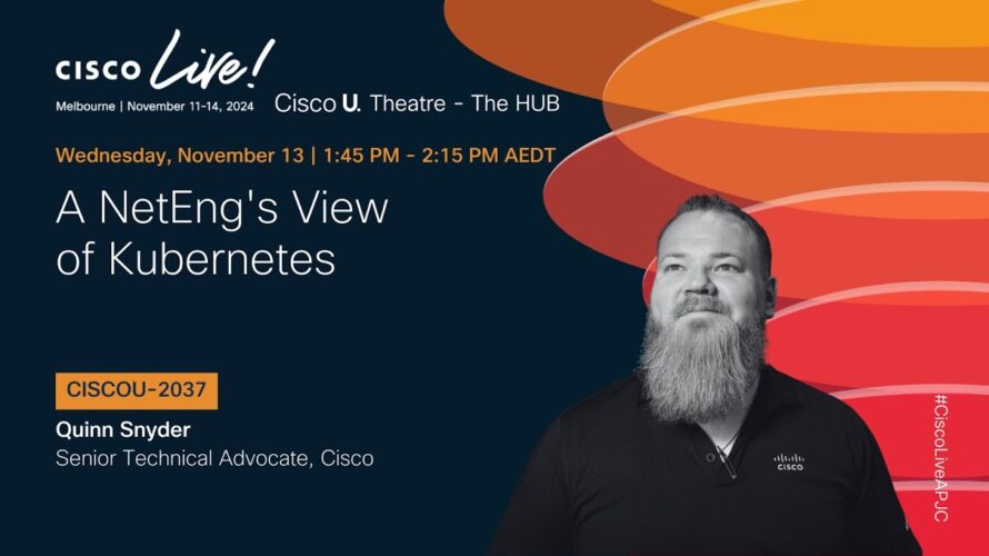 A NetEng’s View of Kubernetes