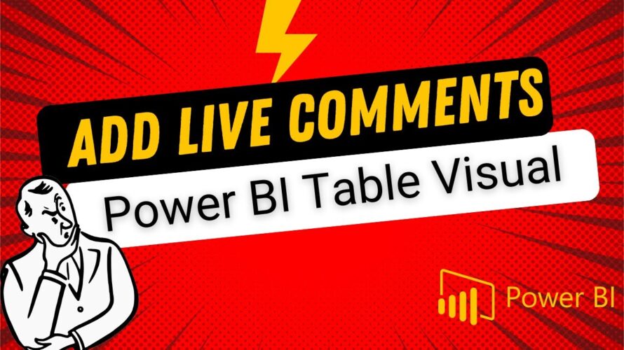 Add data directly into visuals | User Input to Power BI Table Visual