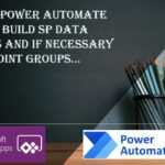 Create Flow to Build your Datasources for PowerApps
