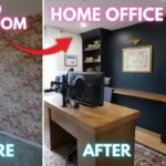 DIY Home Office Build – Bedroom to Office