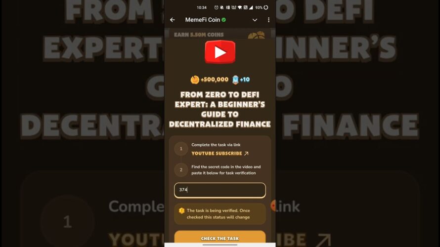 FROM ZERO TO DEFI EXPERT: A BEGINNER’S GUIDE TO DECENTRALIZED FINANCE | MEMEFI New Video Code