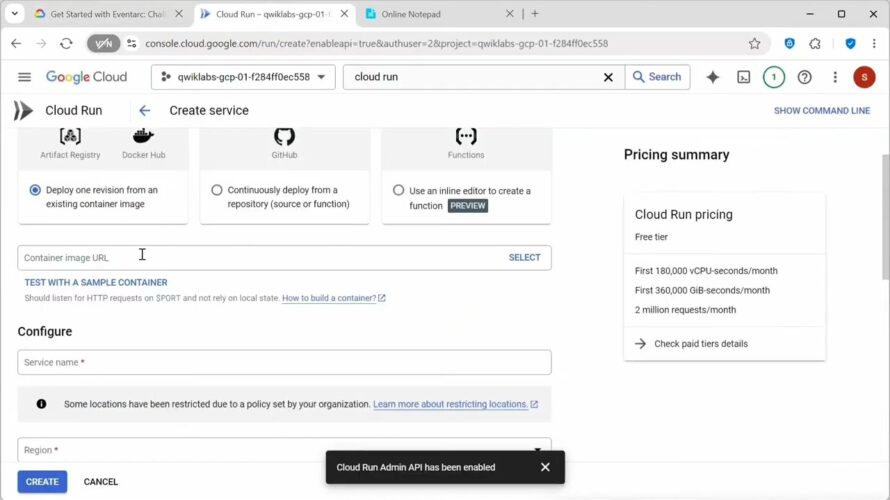 Get Started with Eventarc Challenge Lab Solution with Explanation | Google Cloud Lab