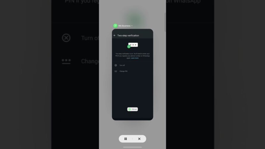 How to enable two step verification on WhatsApp #shorts #trendingshorts #whatsapp