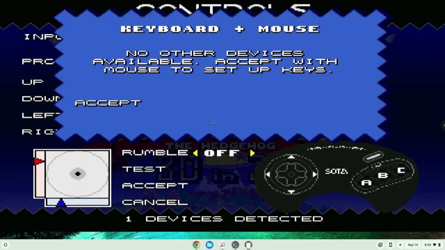 How to install Sonic 3D in 2D on a Chromebook