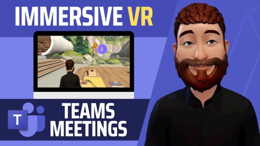 I’m Blown Away by Microsoft Teams Immersive 3D Spaces!