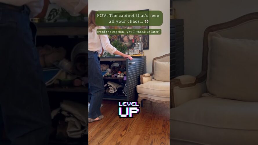 POV- your cabinets know the chaos