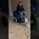 Parket spaanplaat verwijderen door de vloermeister !