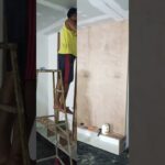 Plywood TV unit work !! #shorts #youtubeshorts #interiordesign #