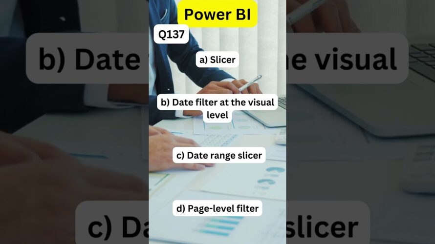 Q137: Scenario based Power BI Essential Interview Questions and Answers #powerbi #powerbiessentials