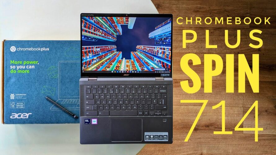 Unboxing the 2024 Acer Chromebook Plus Spin 714 (CP714-1HN / CP714-1H)