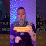 10 Commandments of #cryptocurrency #1 Seed words are sacred! #defi #investing