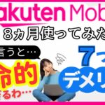 【楽天モバイル】最強プランの致命的な欠点とは？8ヵ月間利用して感じたデメリット！Rakuten Linkの通信品質/通信速度/田舎での繋がりやすさなど