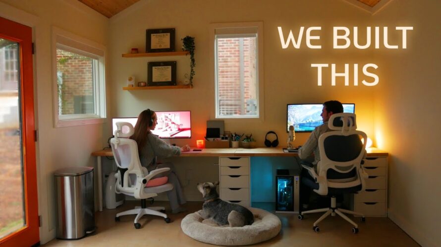 Backyard Office & Workshop | Full DIY Interior Build (Insulation, Drywall, and Mini-Split)
