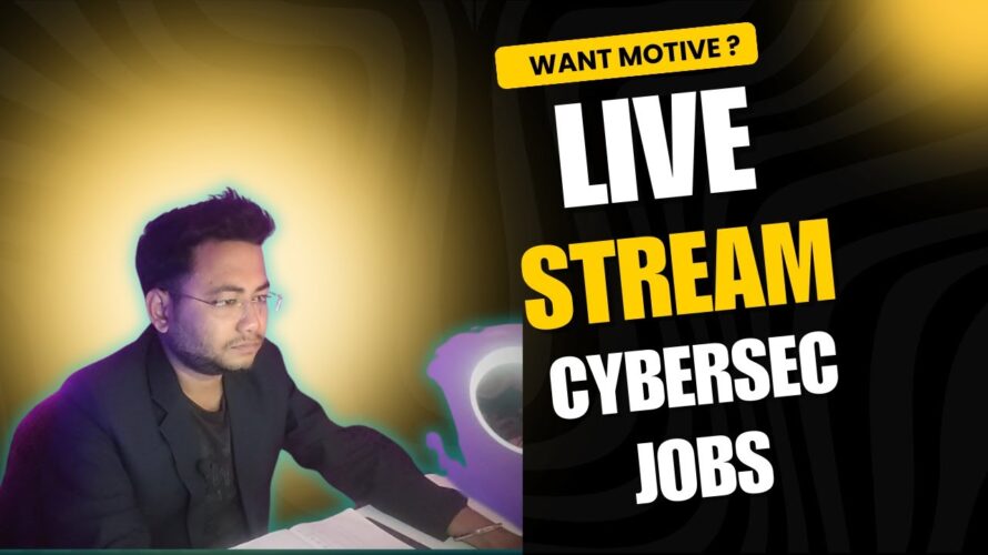 Cyber security fresher jobs | Live with M Kumar